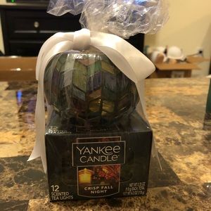Yankee Candle Crisp Night Fall Tea Lights NEW